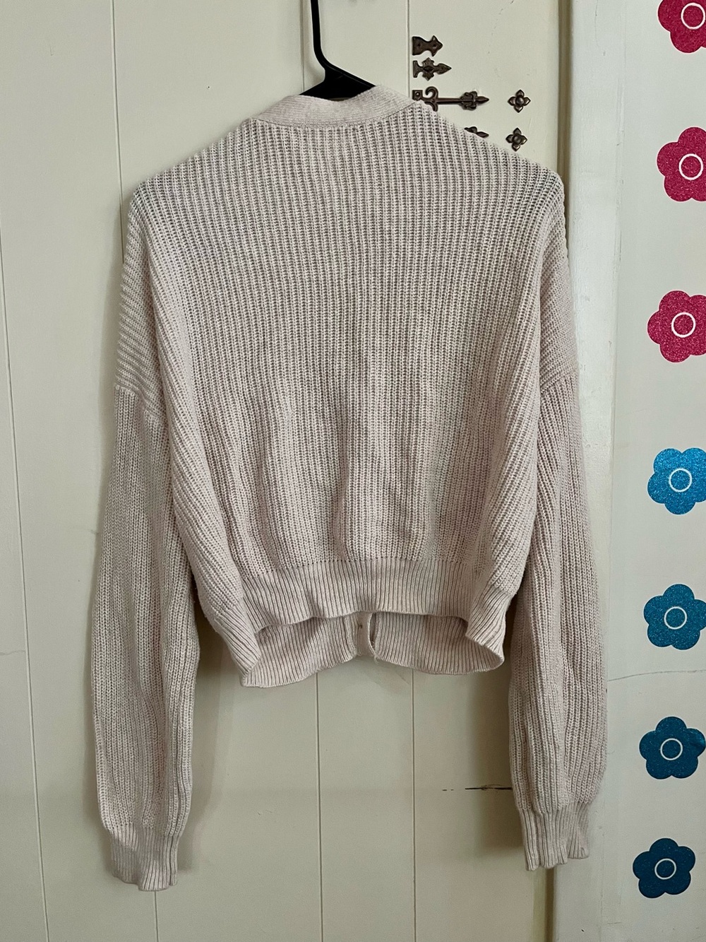 bp Neutral Ribbed Button-Down Cardigan - Picture 10 of 10